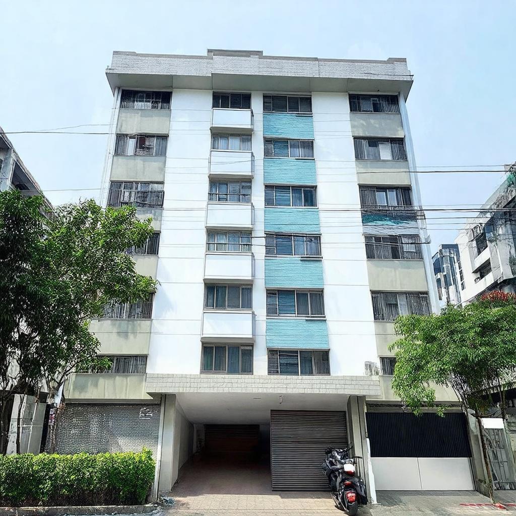Hinh anh ben ngoai Chung cu 24T2 Hoang Dao Thuy khu Trung Hoa Nhan Chinh Ha Noi